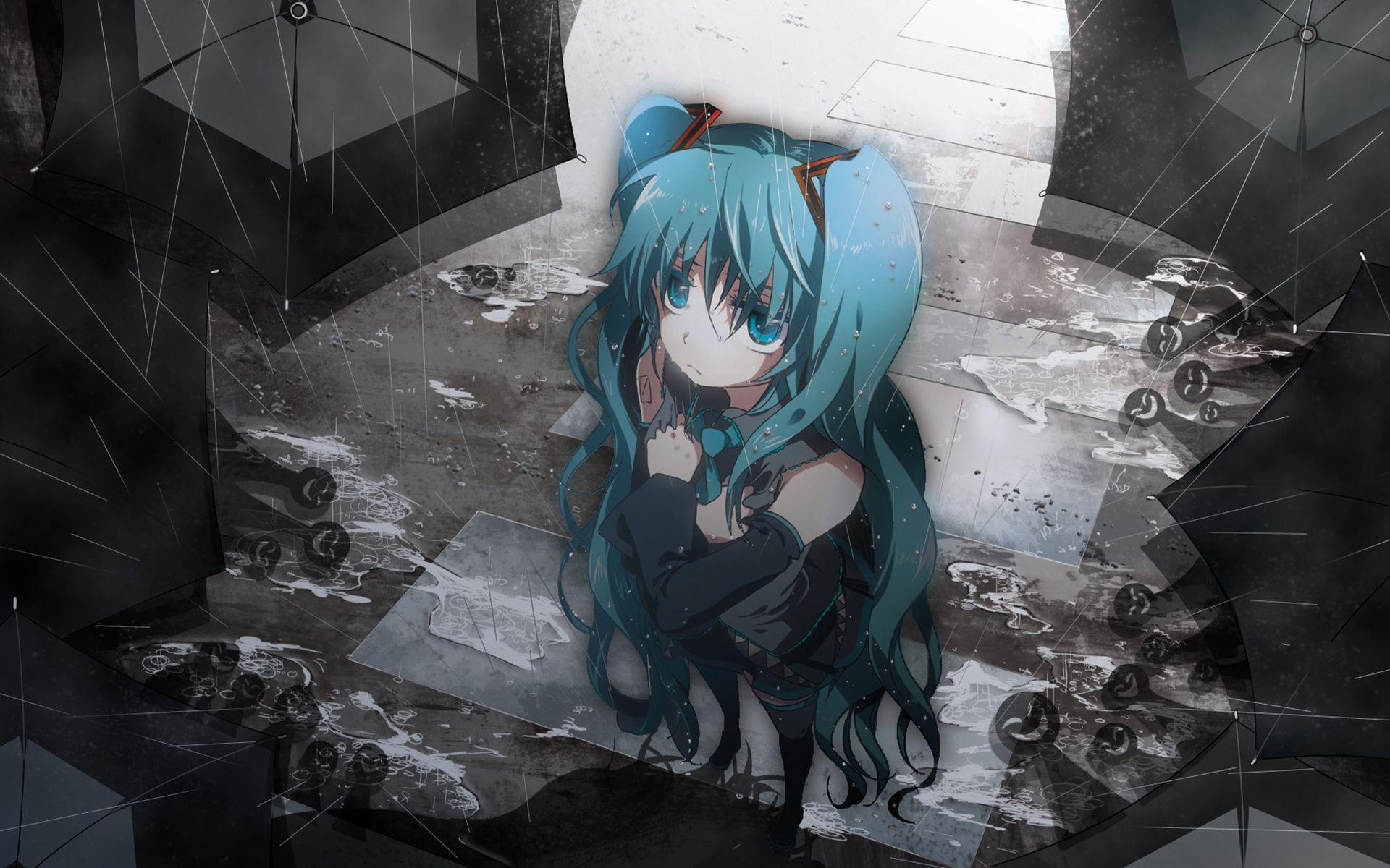 1920x1200 Sad Anime Wallpaper