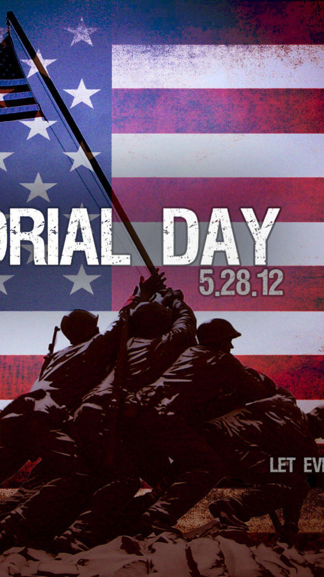 1080x1920 Memorial Day Holiday Background