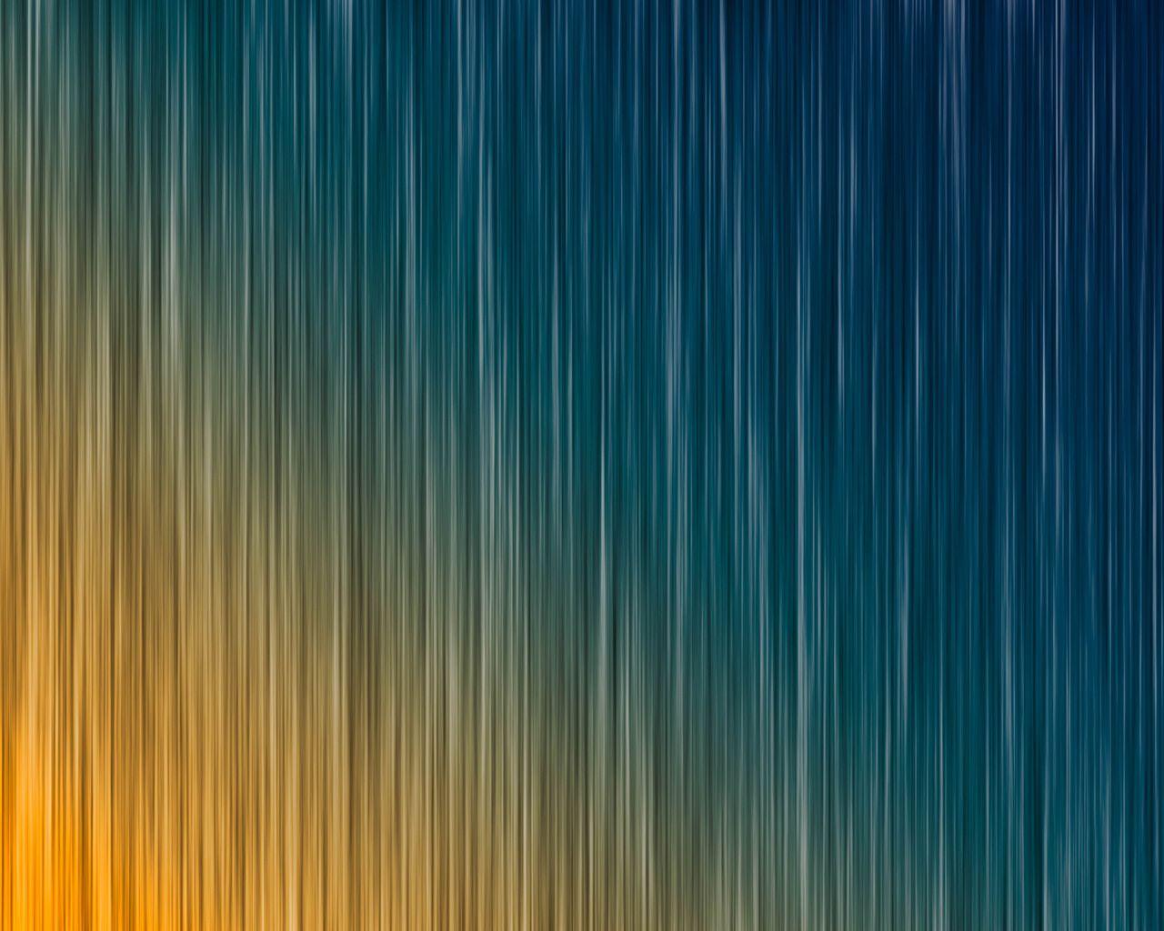 1280x1024 Lines Art Blue Orange Pattern