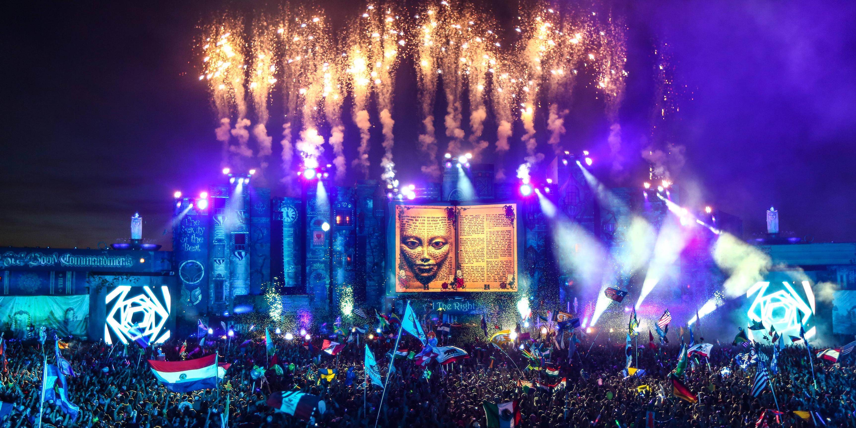 3450x1725 Tomorrowland 2013 Wallpaper 34990