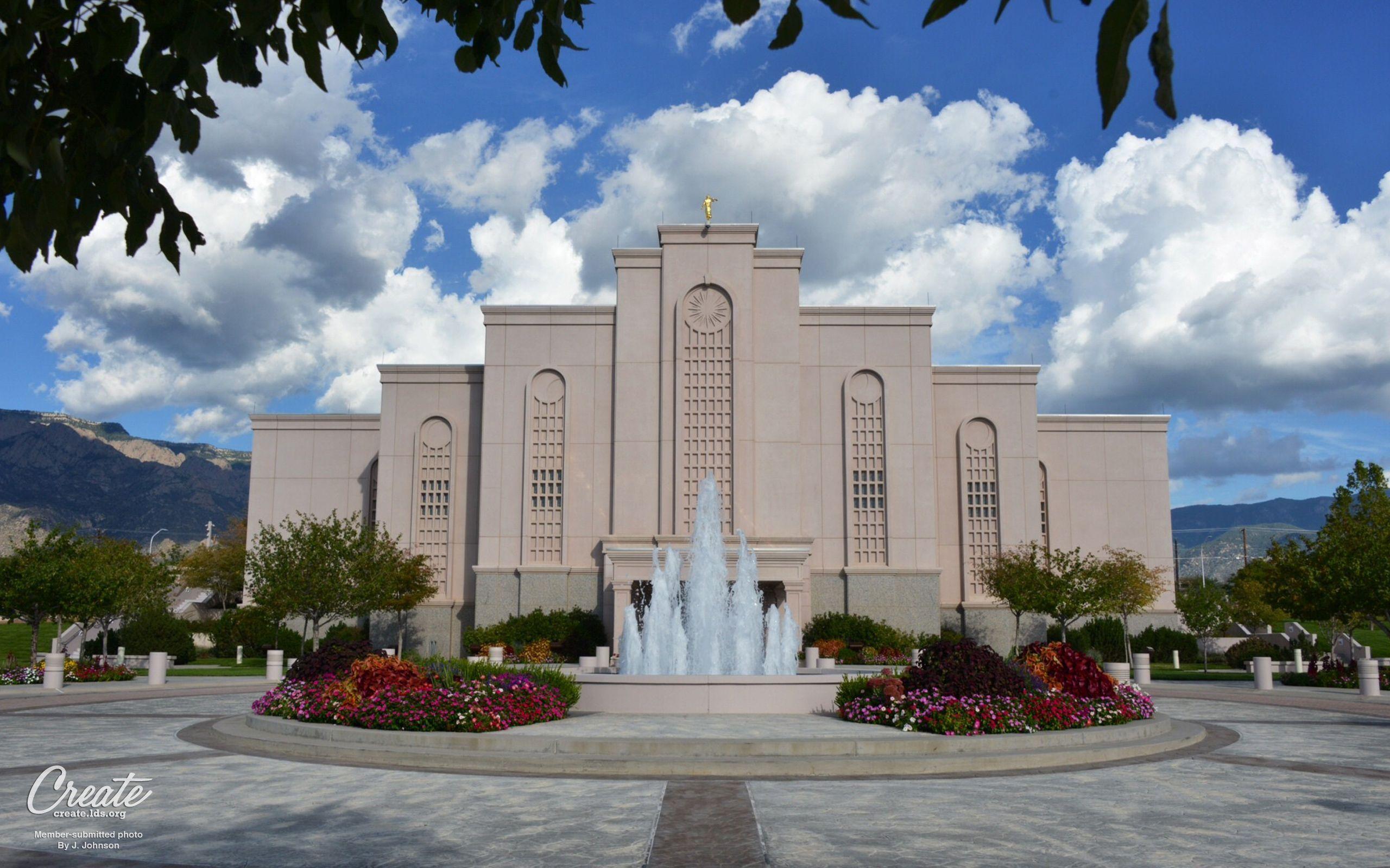 2560x1600 Albuquerque Temple. Desktop wallpaper, Cool desktop wallpaper