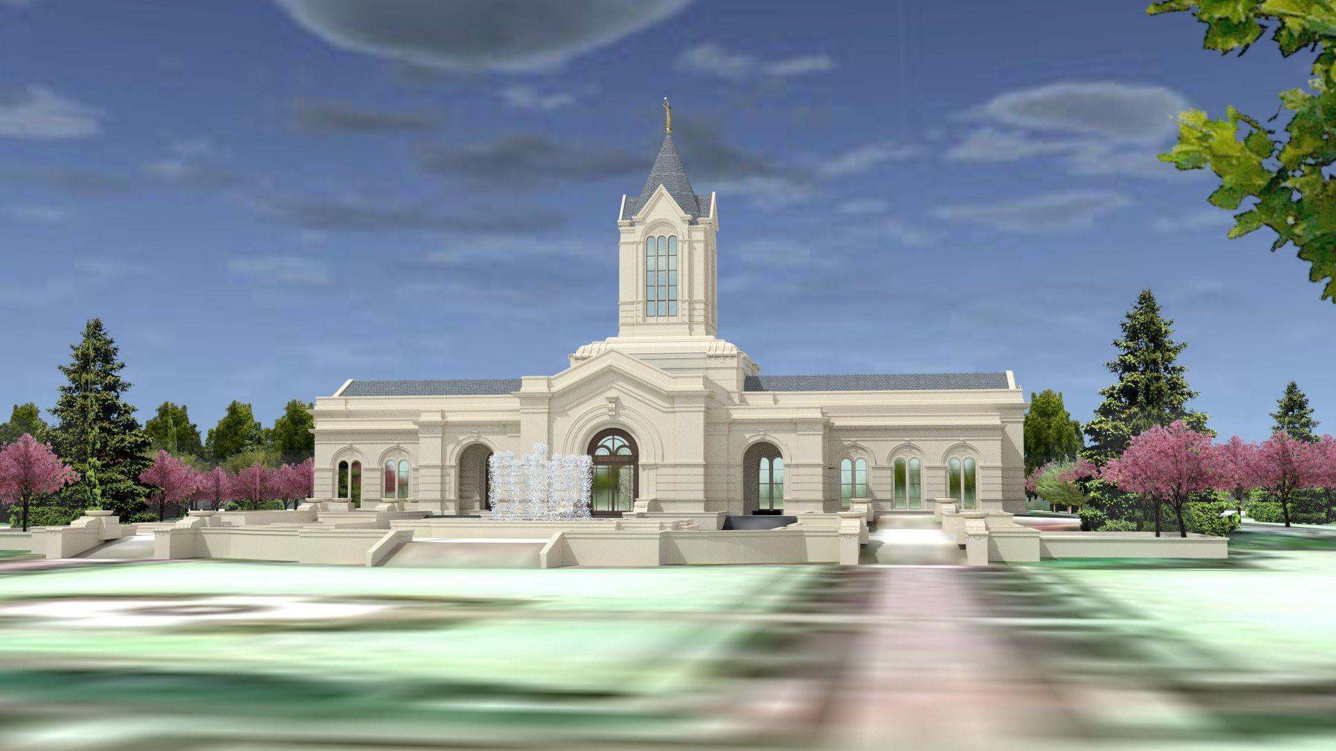 1920x1080 3D LDS Temples by Brian OlsondTemples.Photogent.copm