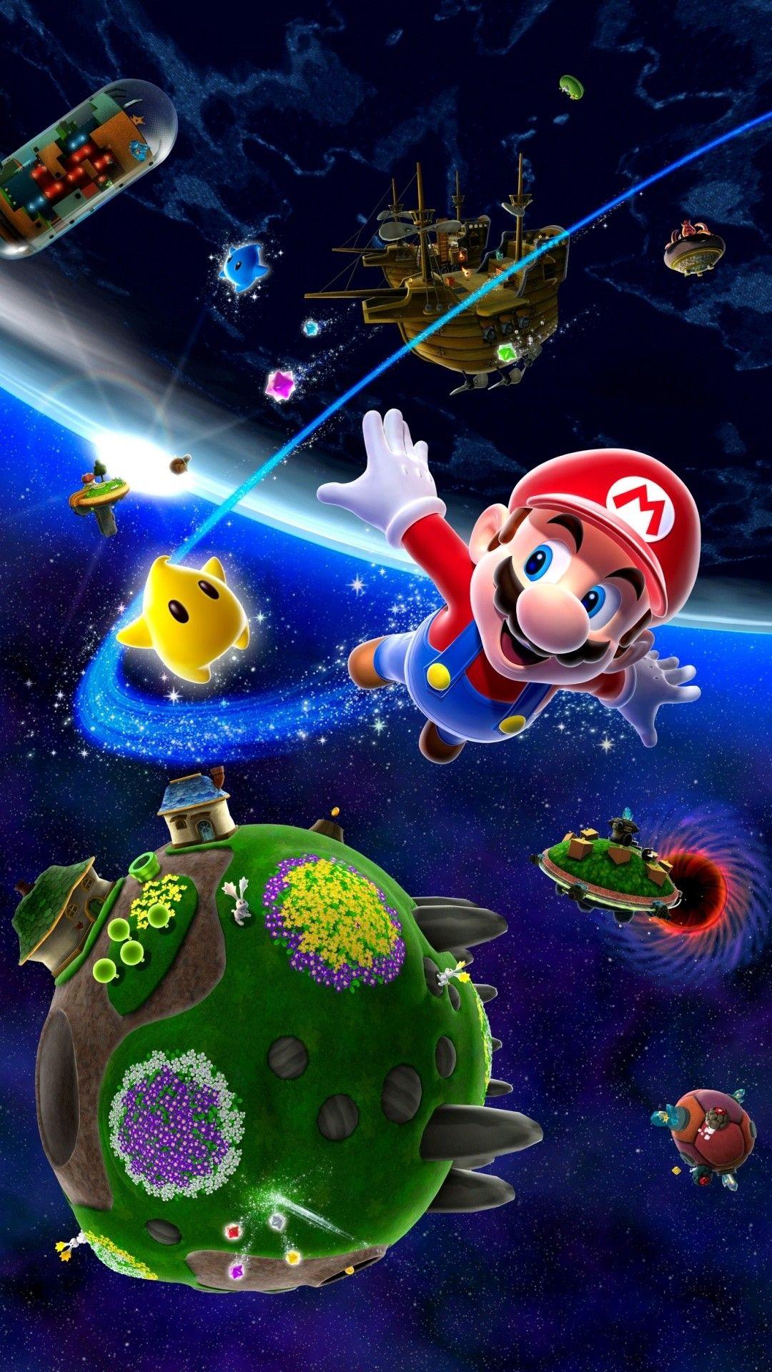1080x1920 Super Mario Galaxy 2 Wallpaper HD