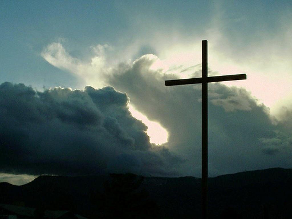 1024x768 Wallpaper Cross Jesus Christ