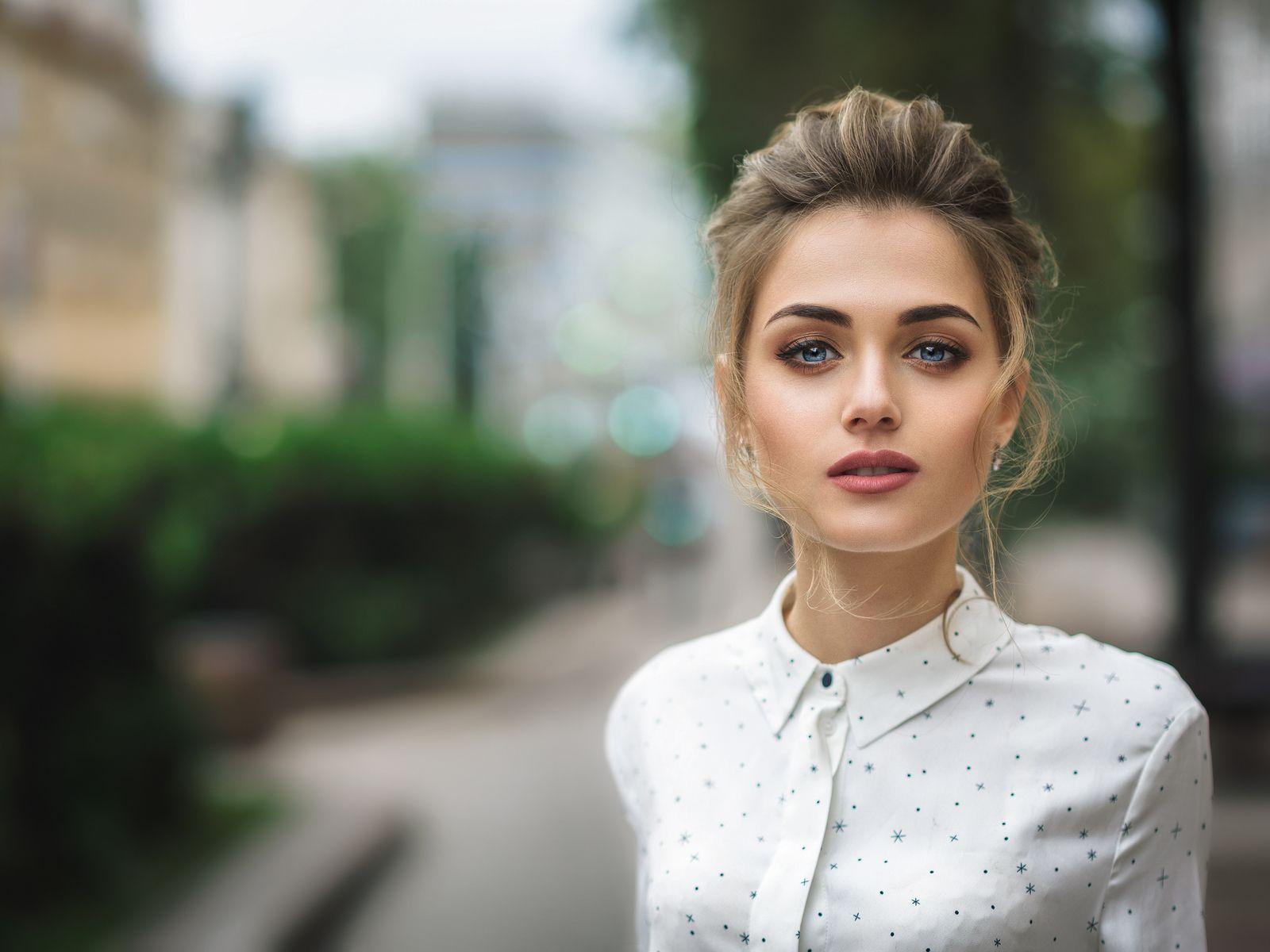 1600x1200 Glamour Girl Beautiful Eyes 1600x1200 Resolution HD 4k