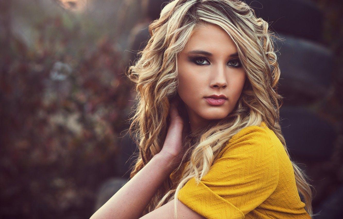 1332x850 Wallpaper Girl, Light, Hot, Sunset, Beauty, Yellow, Lauren