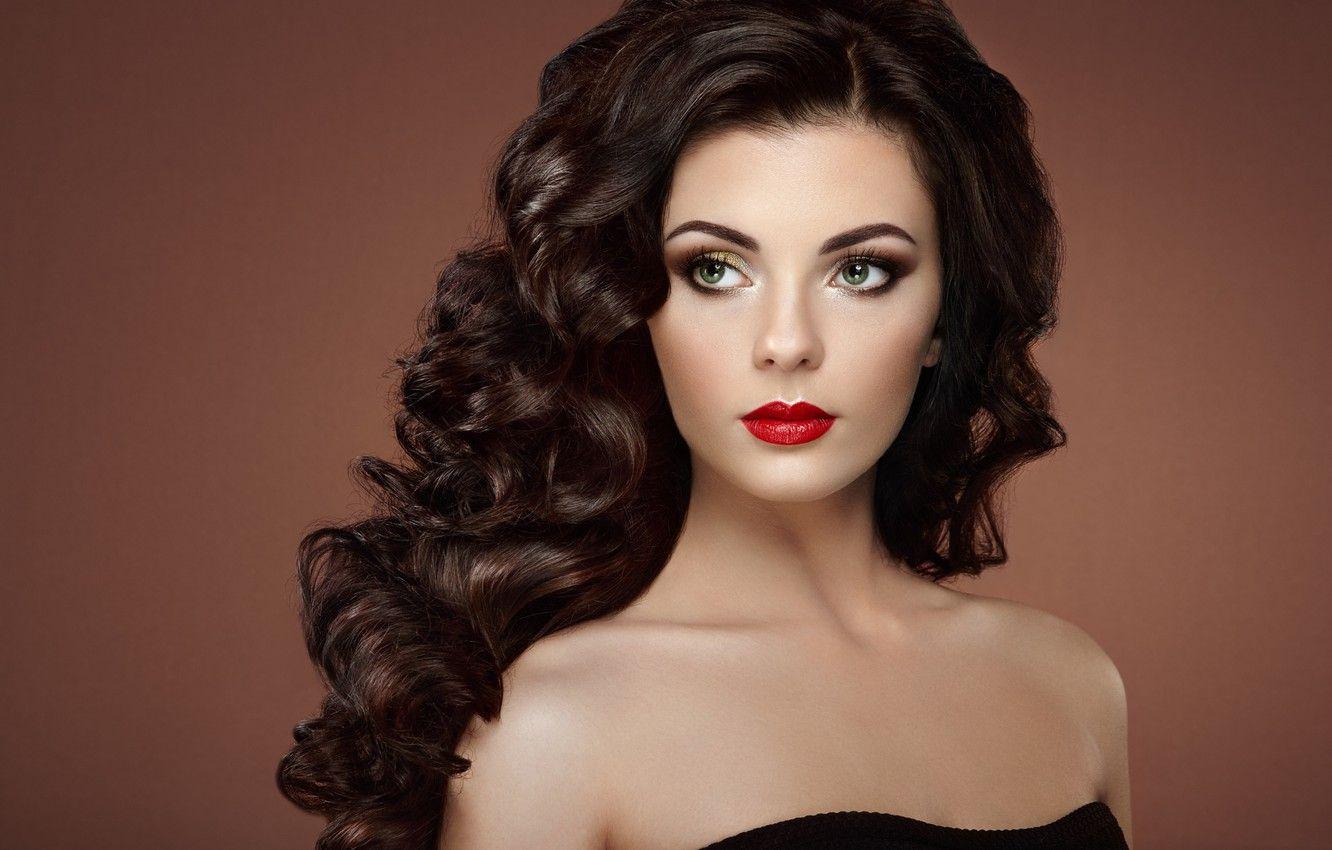 1332x850 Wallpaper Girl, Beautiful, Beauty, Studio, Woman, Brown, Lady