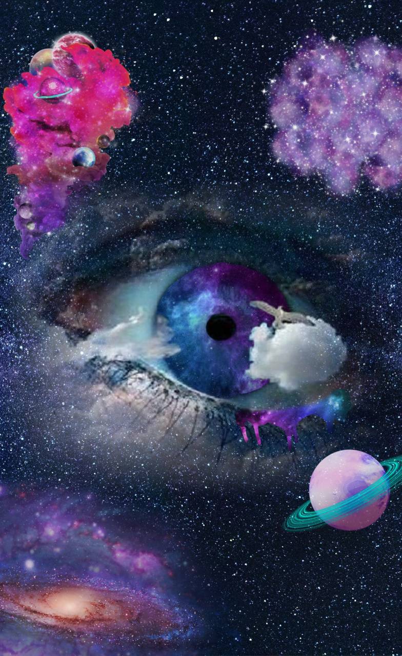 Galaxy Eye Wallpapers - Top Free Galaxy Eye Backgrounds - WallpaperAccess