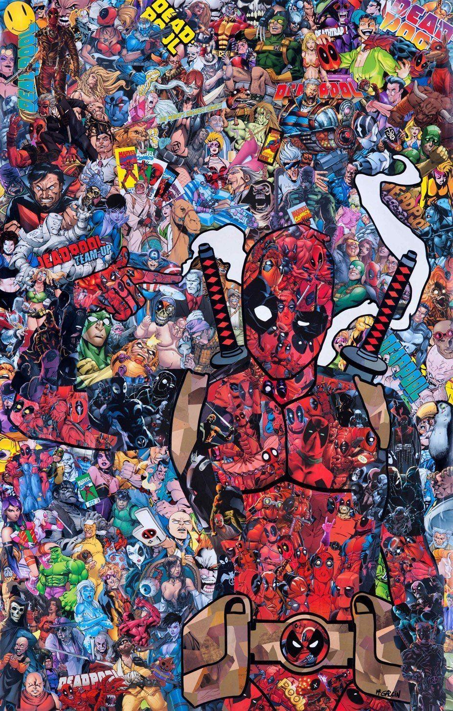 926x1451 deadpool #wadewilson #fanart #comics #marvel Deadpool Star trek