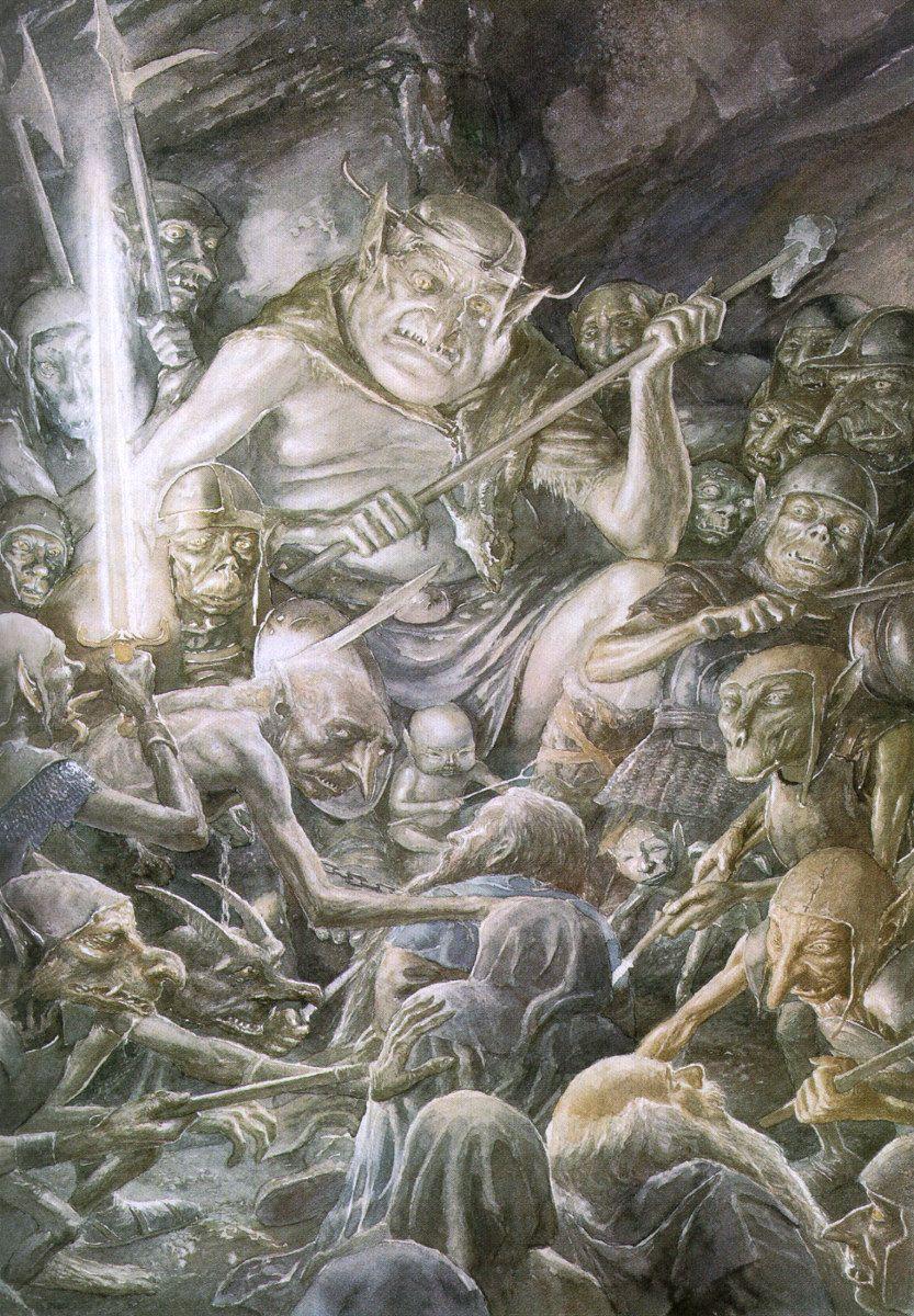 833x1200 Alan Lee`s illustration.R.R. Tolkien Photo