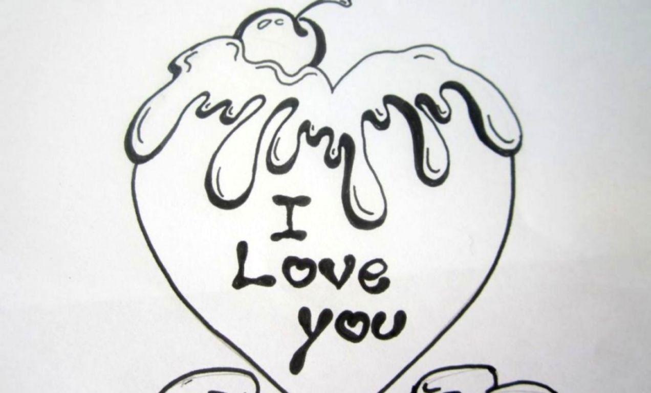 1272x769 Drawing Cute Wallpaper Heart