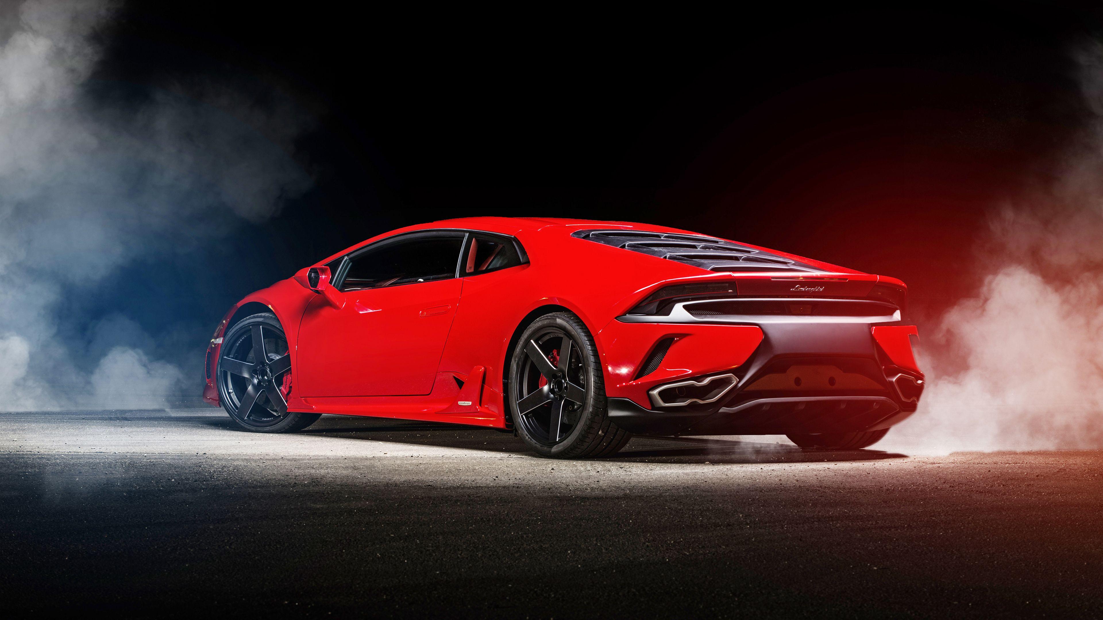 3840x2160 Ares Design Hình nền Lamborghini Huracan 4. Hình nền xe hơi HD