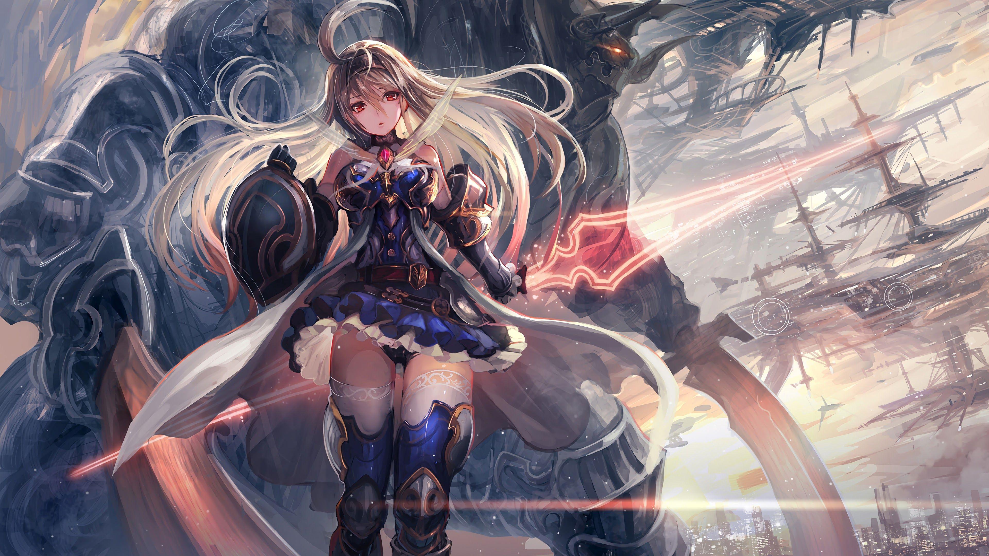 Anime Warrior Girl Wallpapers Top Free Anime Warrior Girl Backgrounds 