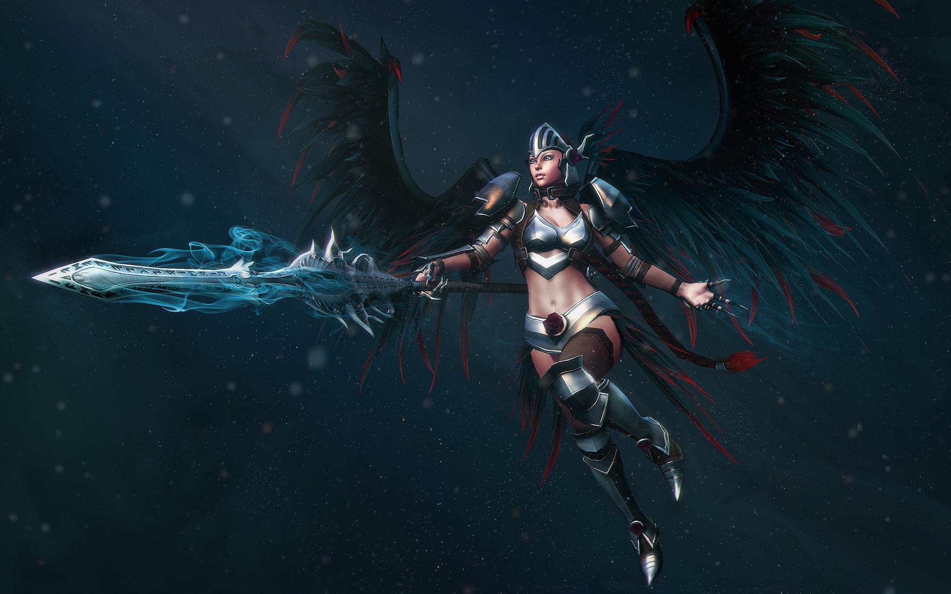 1920x1200 Fantasy Warrior Girls, Beautiful Anime Warrior Girls Wallpaper