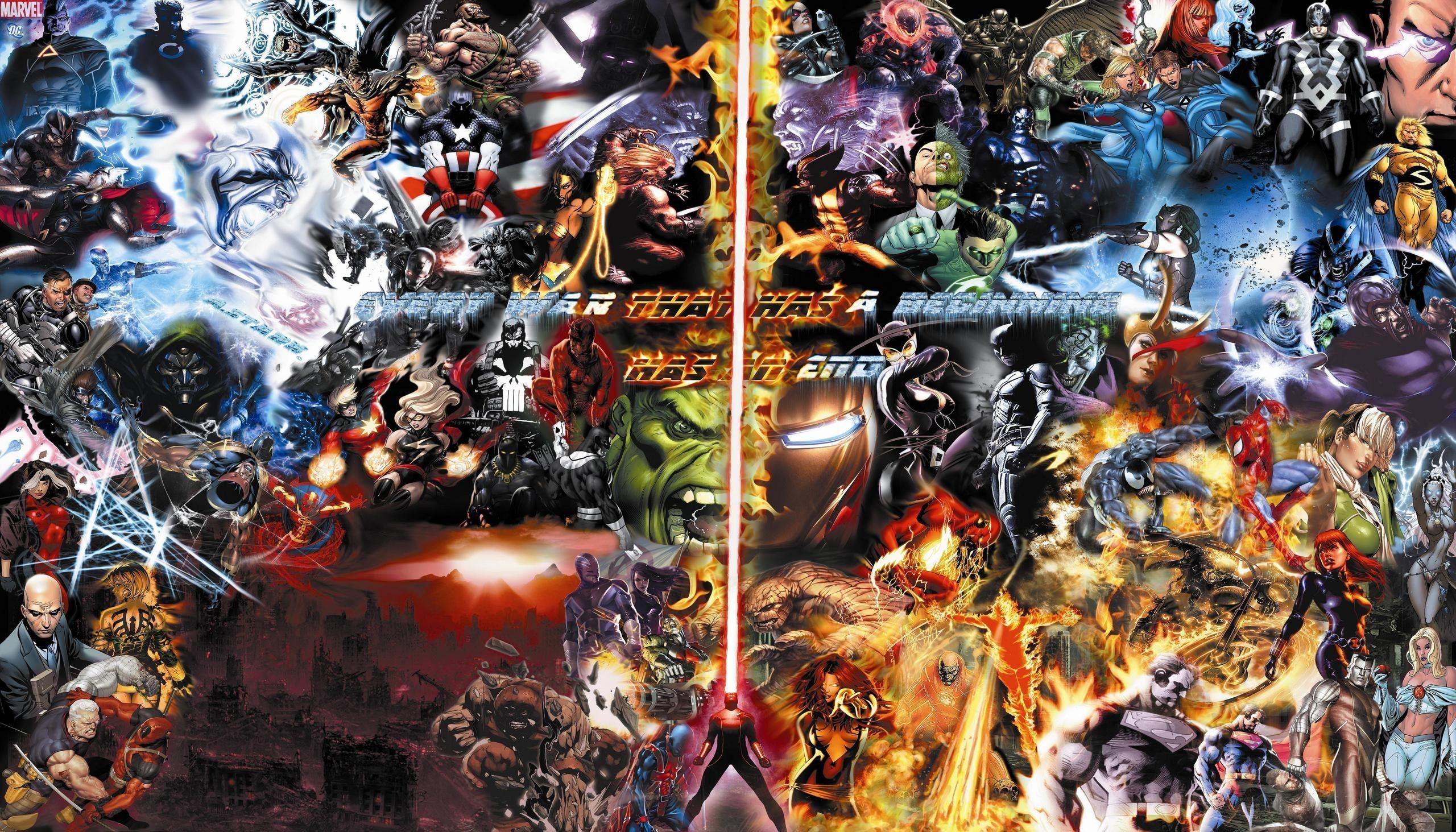 Marvel And Dc Comics Wallpapers Top Free Marvel And Dc Comics Backgrounds Wallpaperaccess