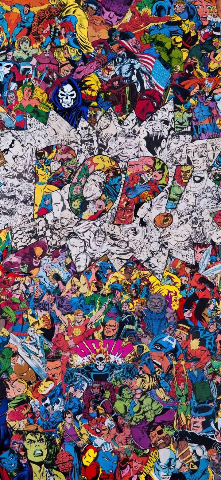 720x1560 Avengers Wallpaper Comic