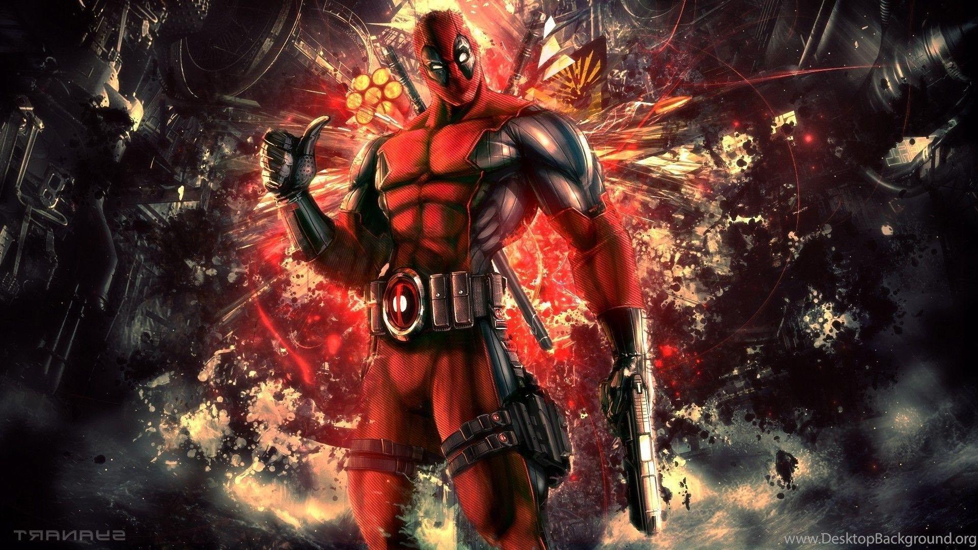 1920x1080 Deadpool, Marvel Comics, DC Comics Wallpaper HD Desktop Background