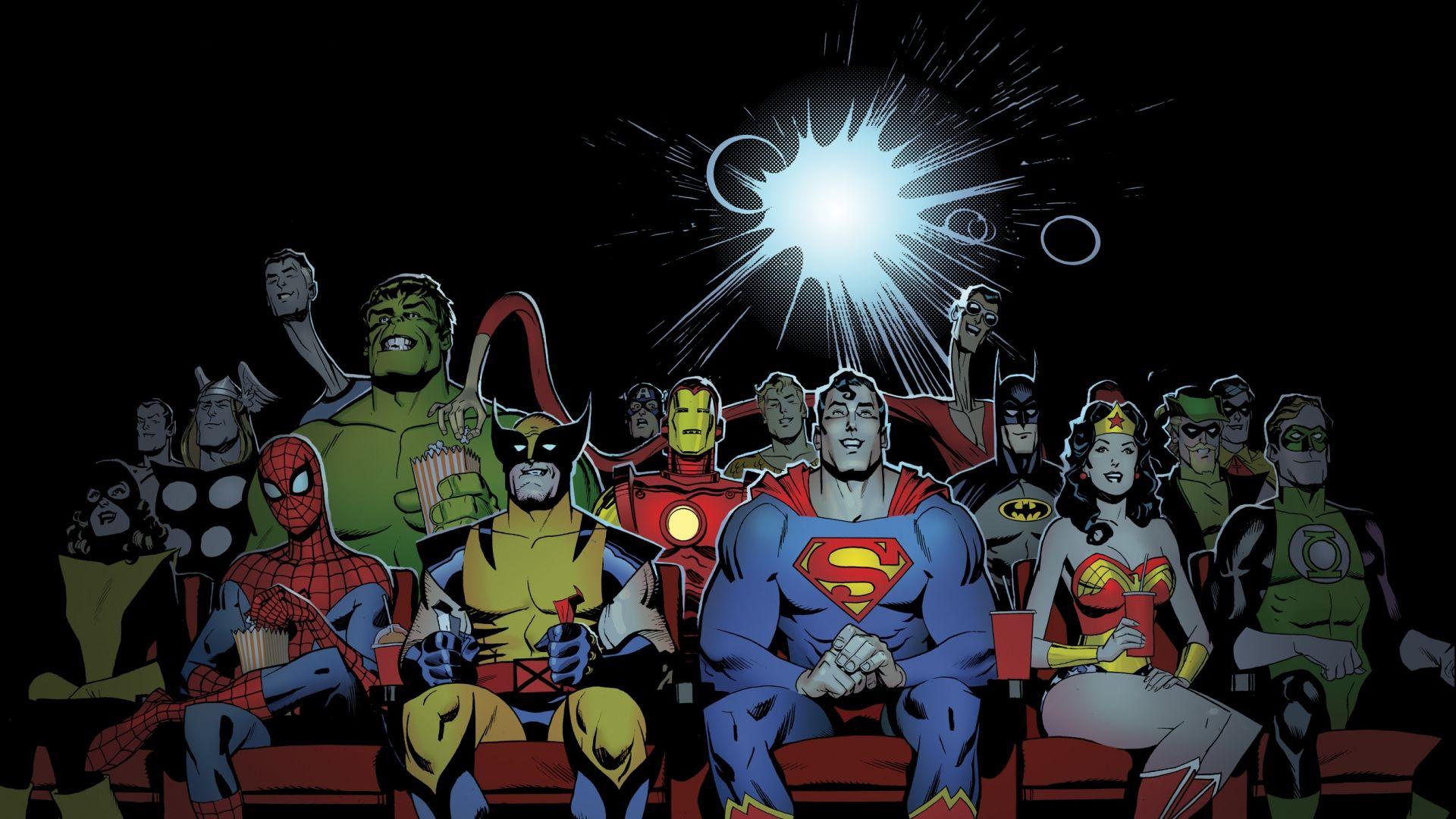 1920x1080 Free download Marvel d c dc comics superhero wallpaper 2600x1653