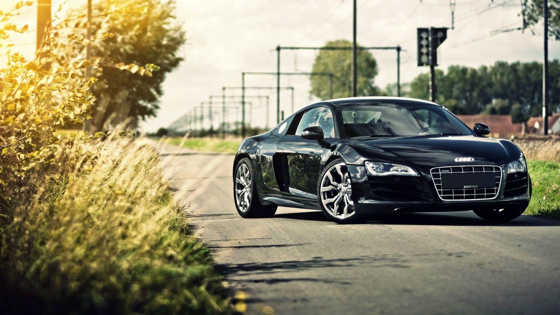 1920x1080 Audi R8 Black desktop PC and Mac wallpaper
