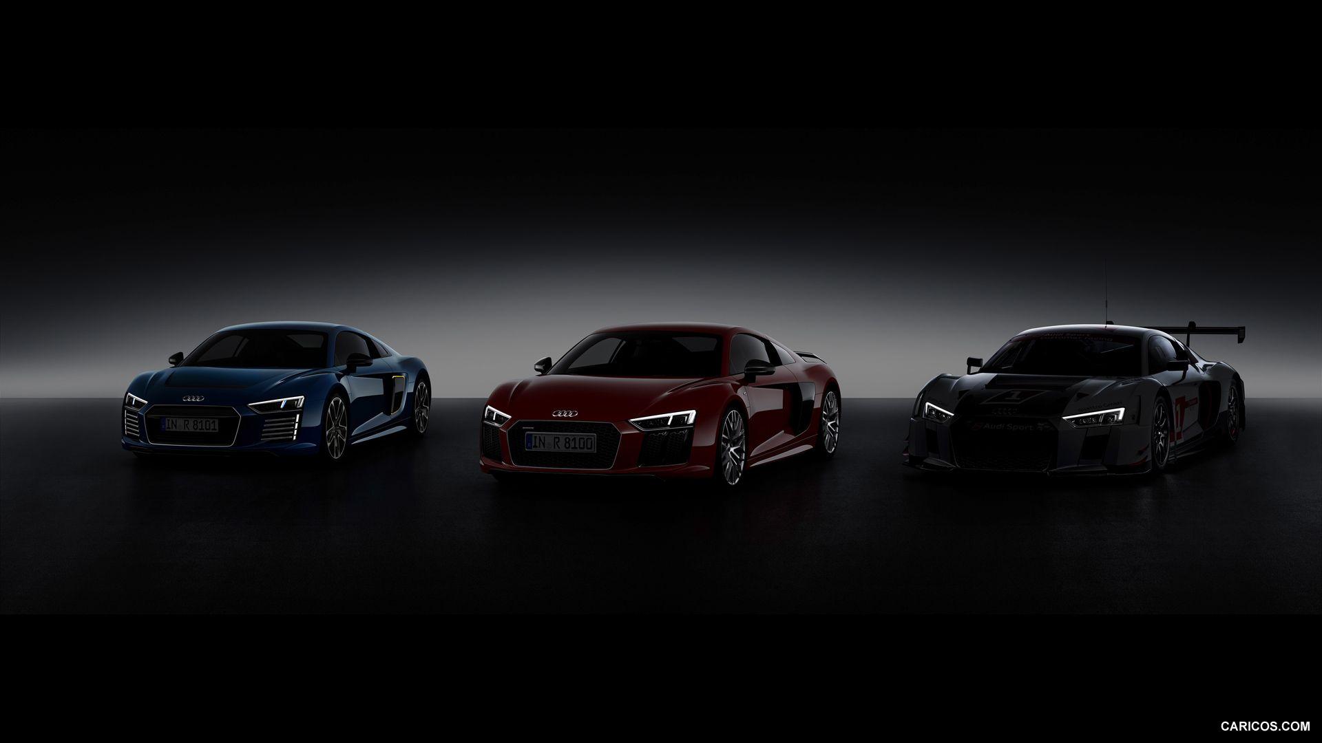 1920x1080 Audi R8 LMS and Audi R8 V10. HD Wallpaper