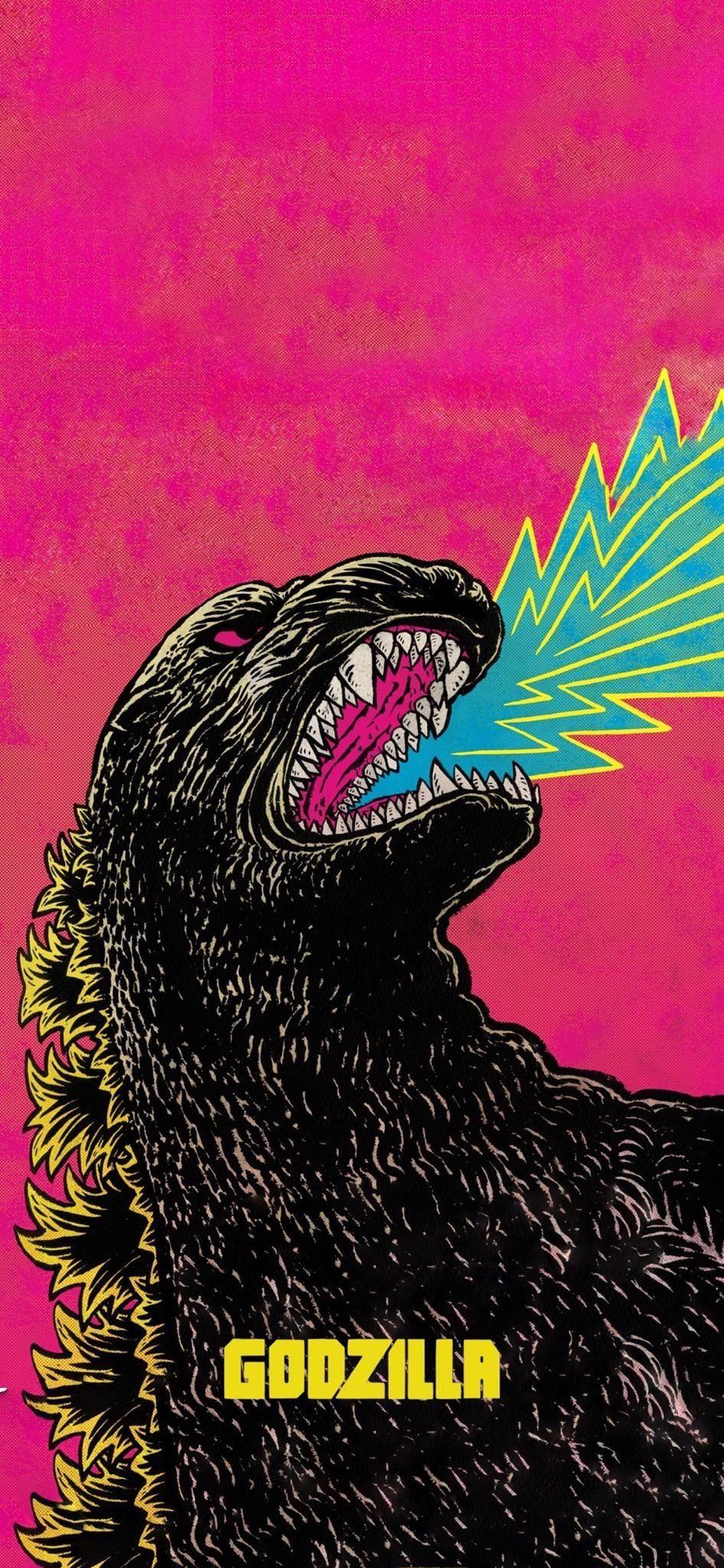 946x2048 New Godzilla art as my new wallpaper Mobile Wallpaper. Godzilla