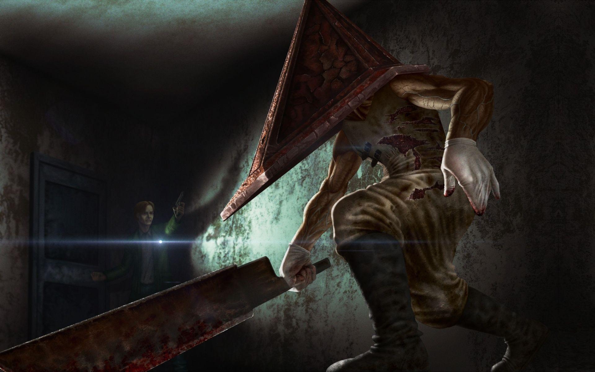1920x1200 Wallpaper of Pyramid Head, Silent Hill, Horror background & HD image