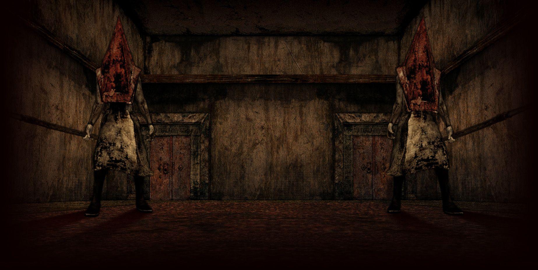 1846x928 Twin Pyramid Heads(Silent Hill 2) [1846x928]