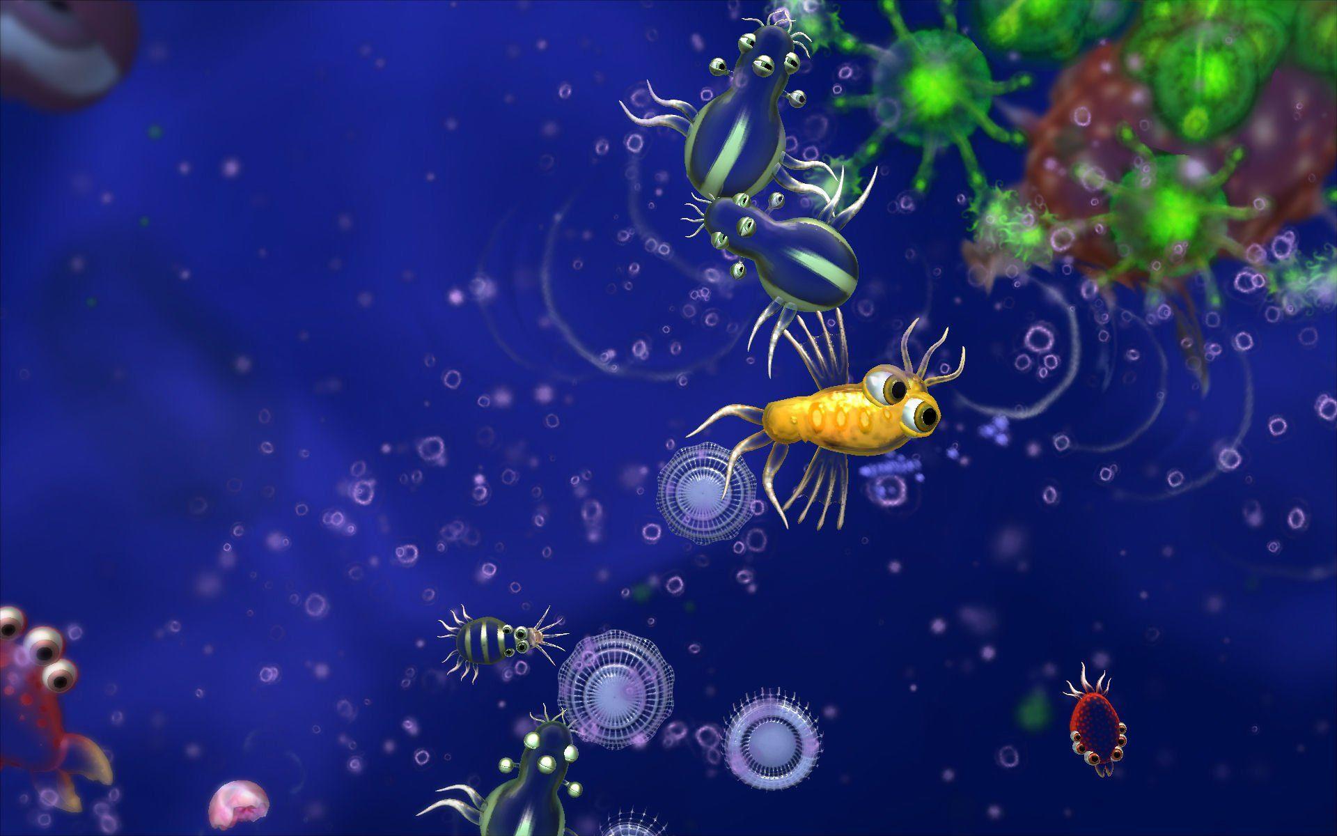 Игра спор где. Spore игра рыбы. Айгай Spore. Игра Spore микробы. Споре клетка.