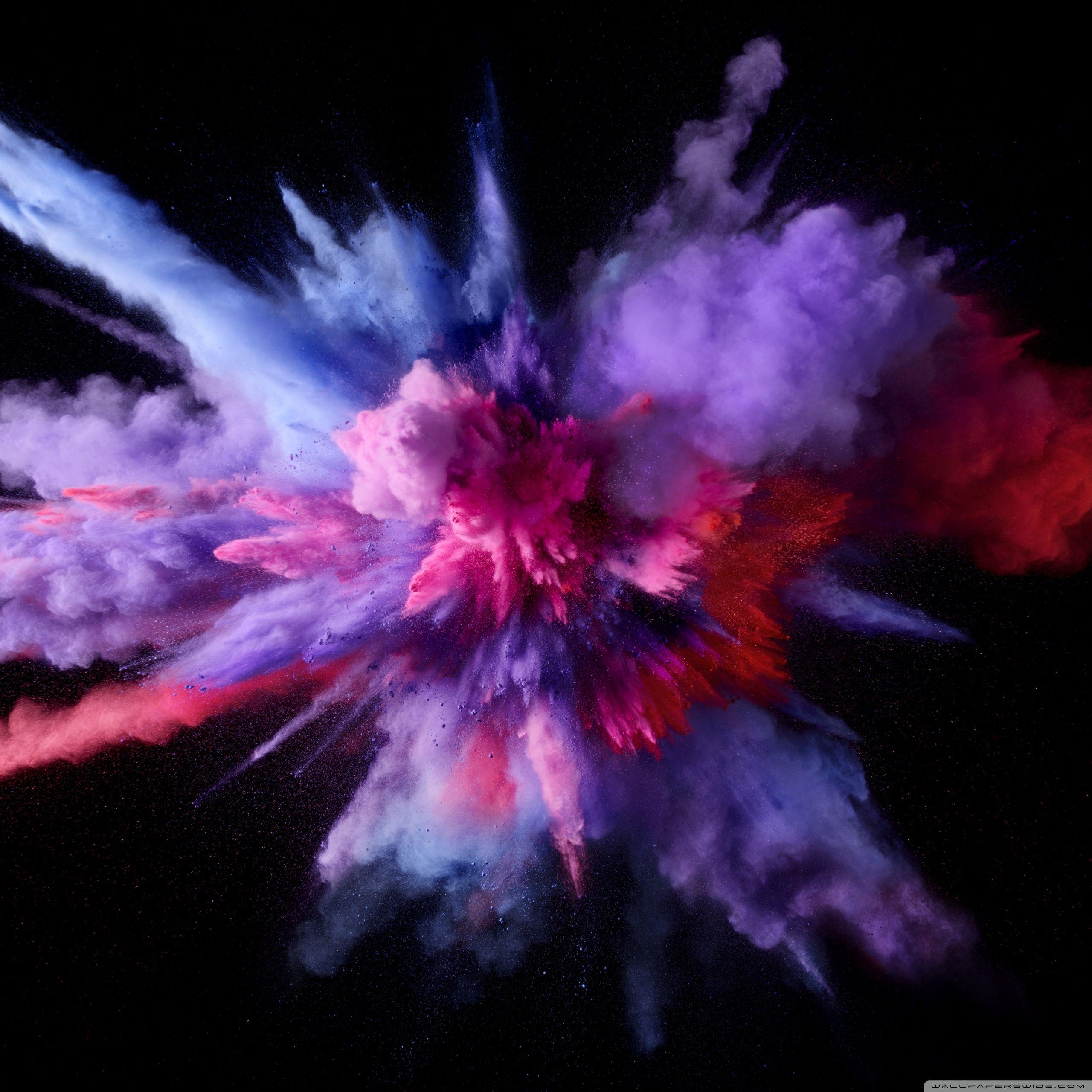 2560x2560 Purple Color Burst Ultra HD Desktop Background Wallpaper for : Widescreen & UltraWide Desktop & Laptop : Multi Display, Dual & Triple Monitor : Tablet