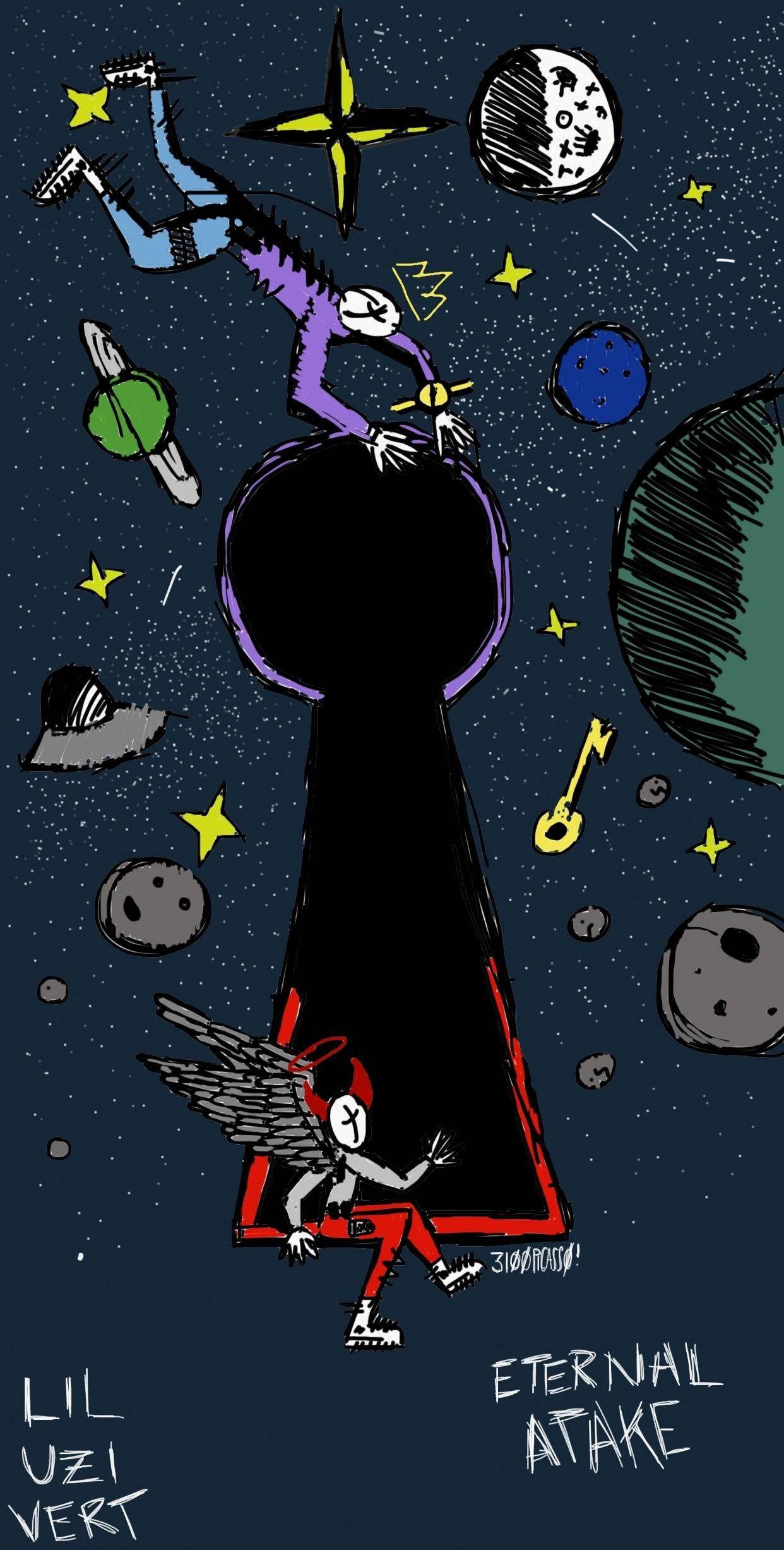 1242x2454 Green day: Lil Uzi Wallpaper Eternal Atake