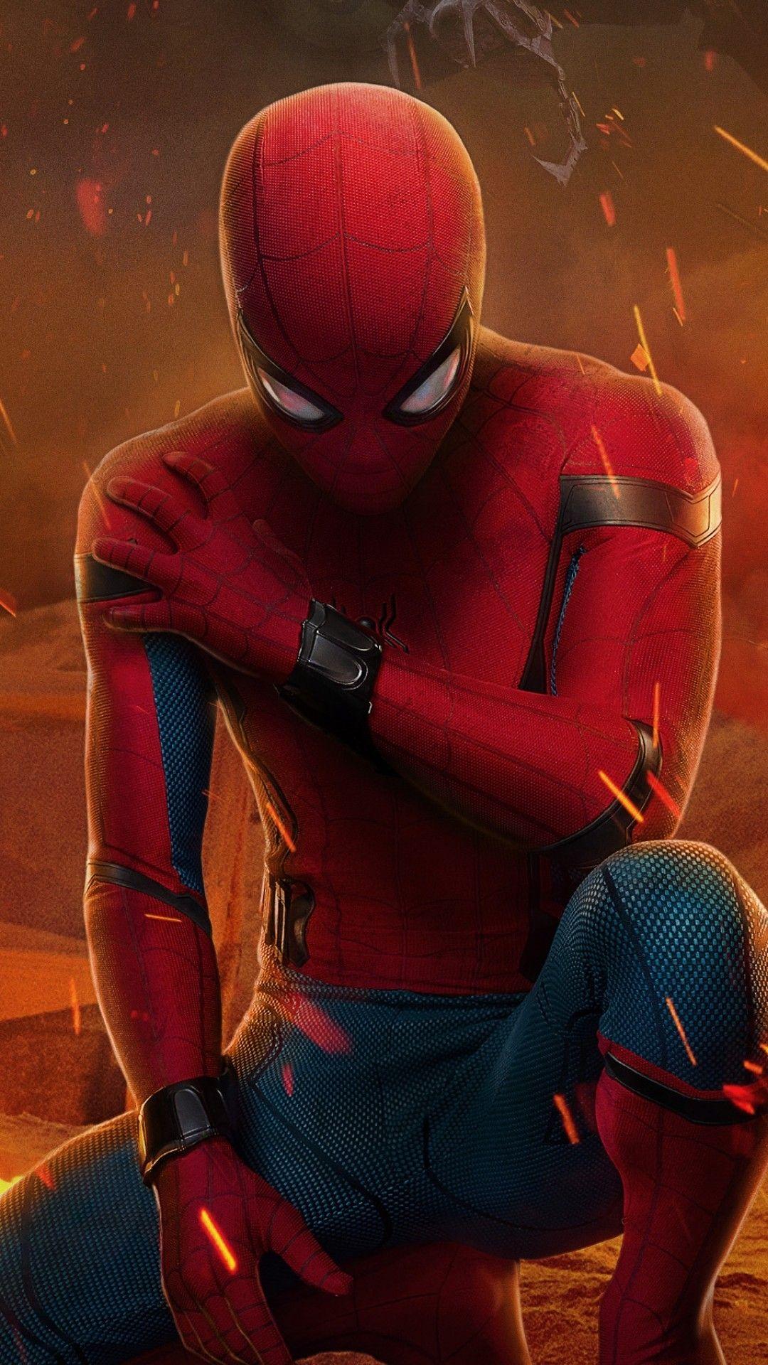 1080x1920 Download 1080x1920 Spider Man: Homecoming, Tom Holland Wallpaper