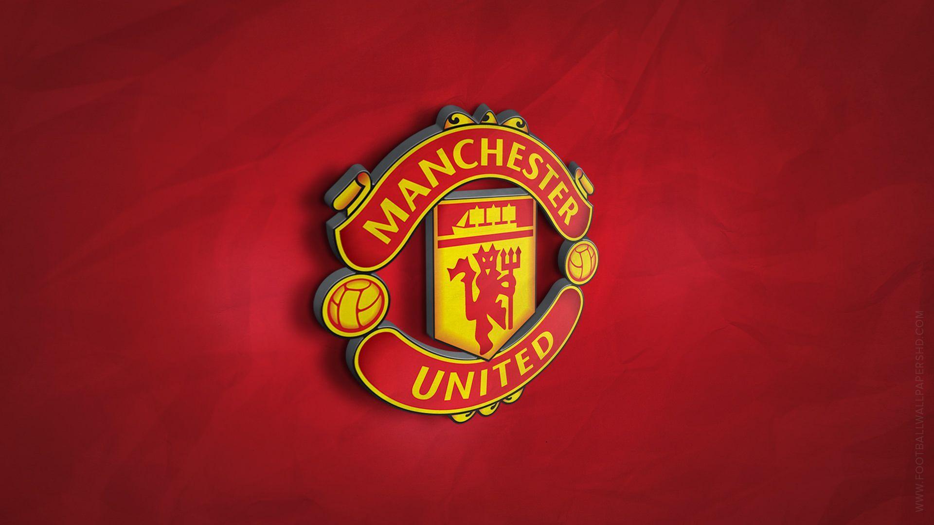 1920x1080 Hình nền Logo Manchester United 3D.  Biểu tượng Manchester United, Biểu tượng
