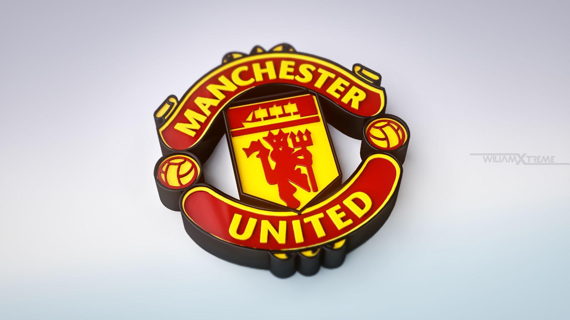 1920x1080 Manchester United 3D Logo, Thể thao HD, Hình nền 4k, Hình ảnh