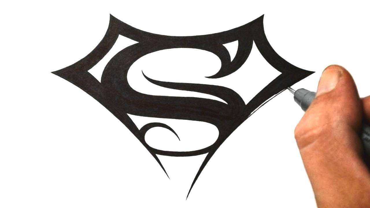 1280x720 Superman Logo Tattoo Design 2