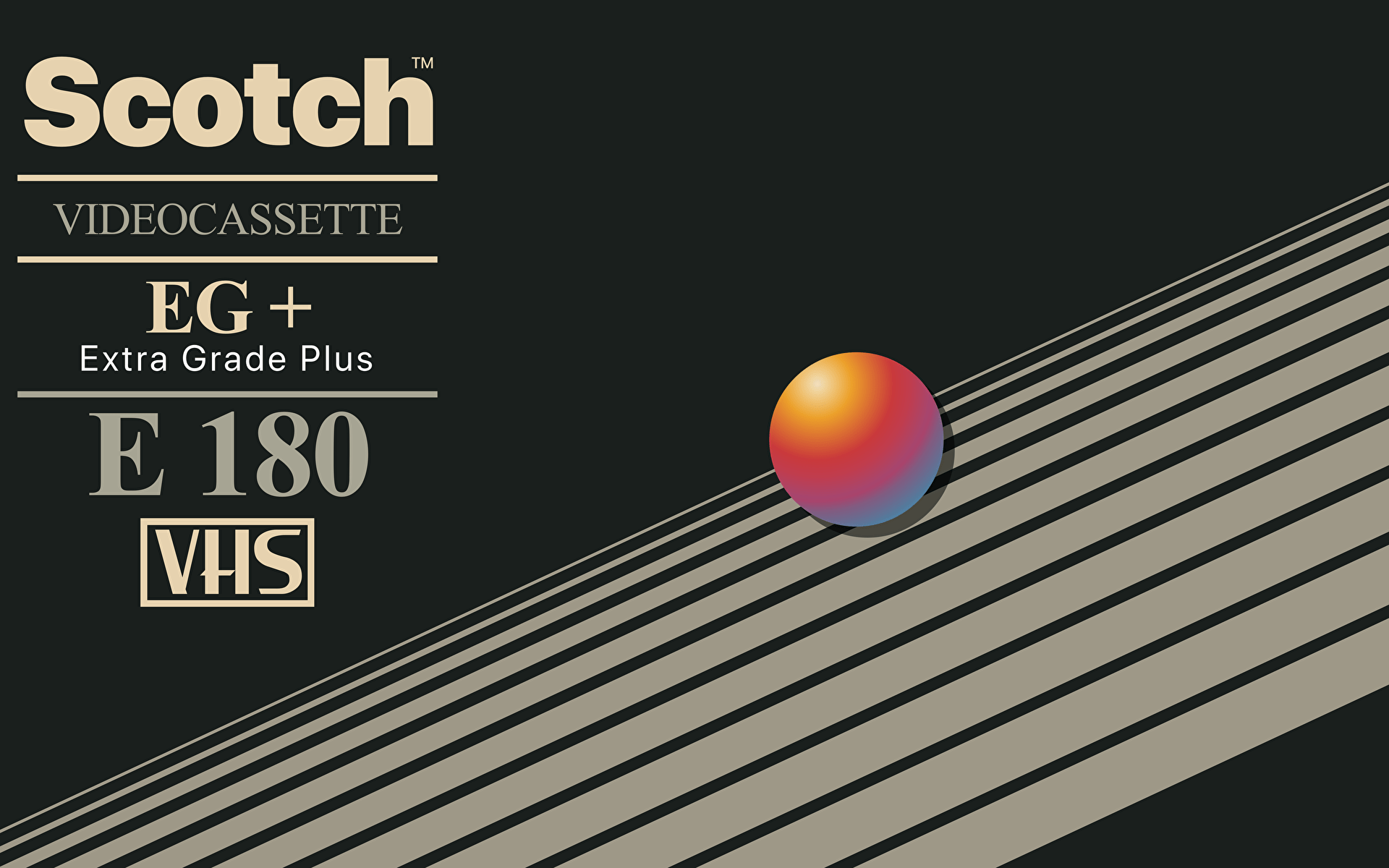 1920x1200 Found an old VHS tape in my garage, so it inspired me to create