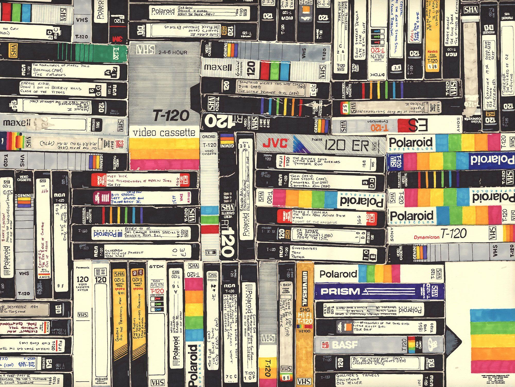 VHS Tape Wallpapers - Top Free VHS Tape Backgrounds - WallpaperAccess