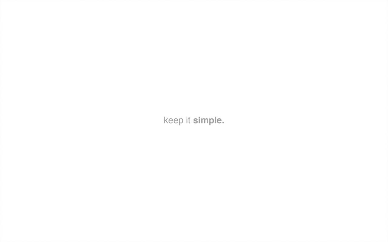1280x800 Minimalist Desktop Wallpaper