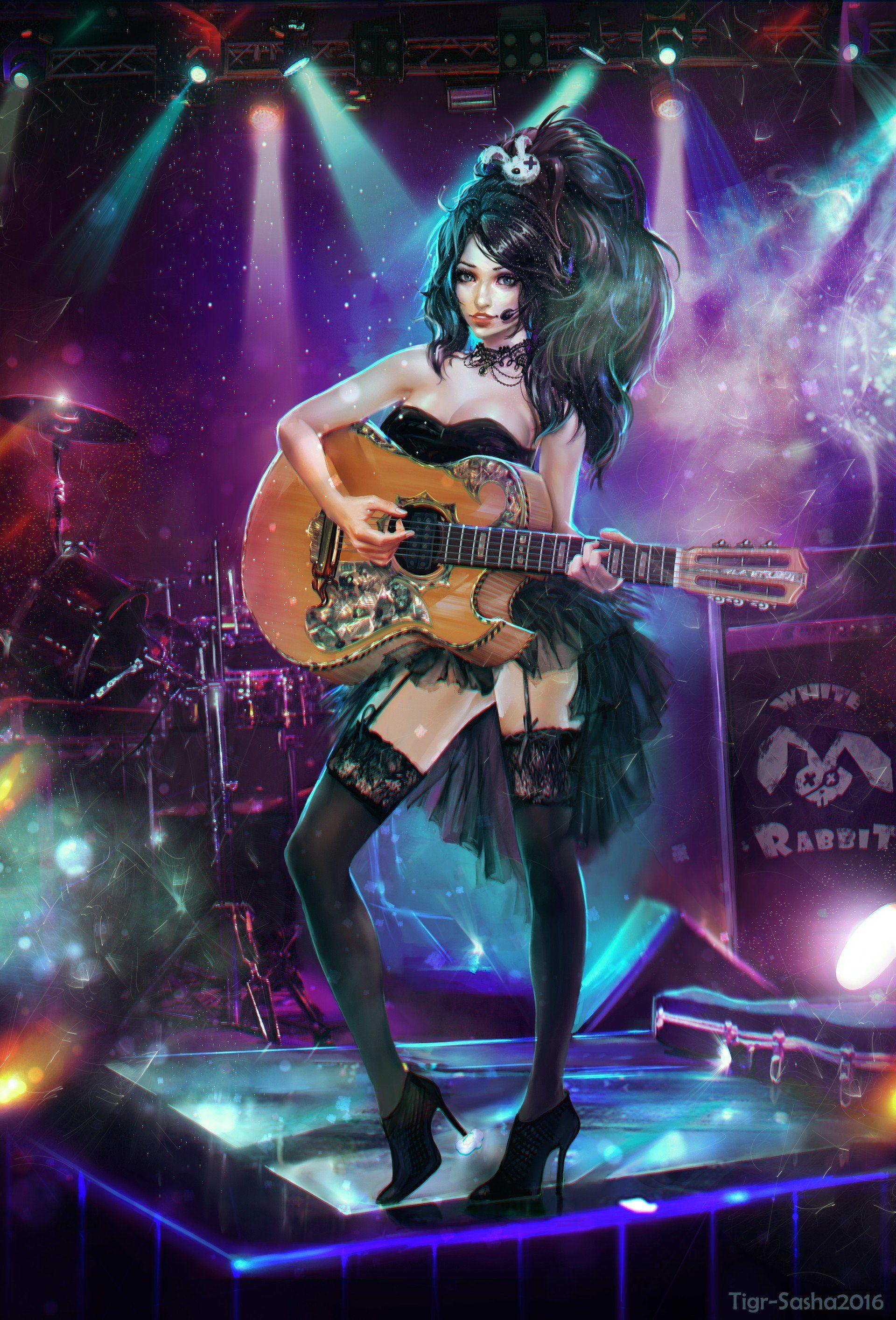 1920x2829 anime, Music, Guitar Wallpaper HD / Desktop and Mobile Background