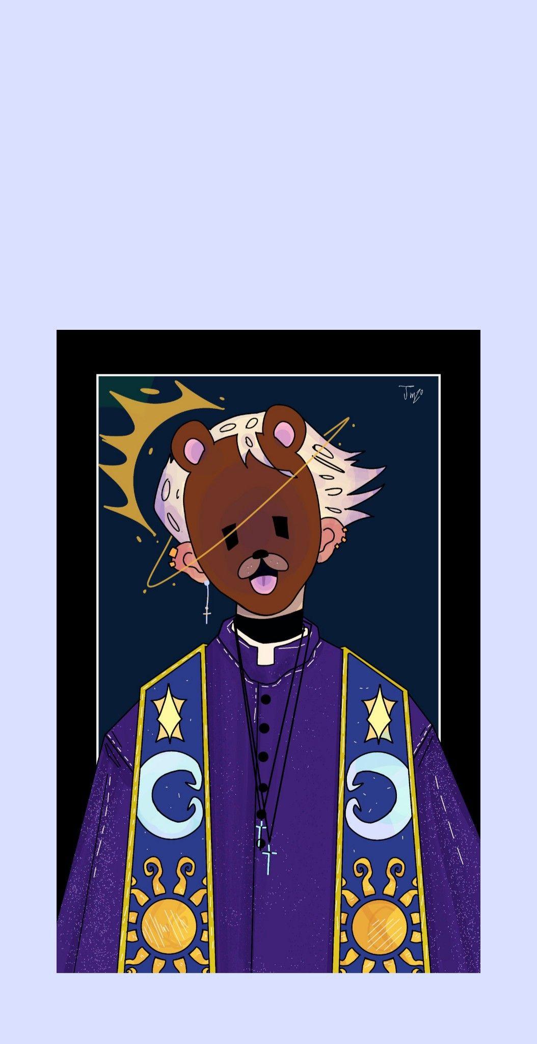 1054x2048 Wallpaper by Me. Karmaland. en 2020. Dibujos de youtubers