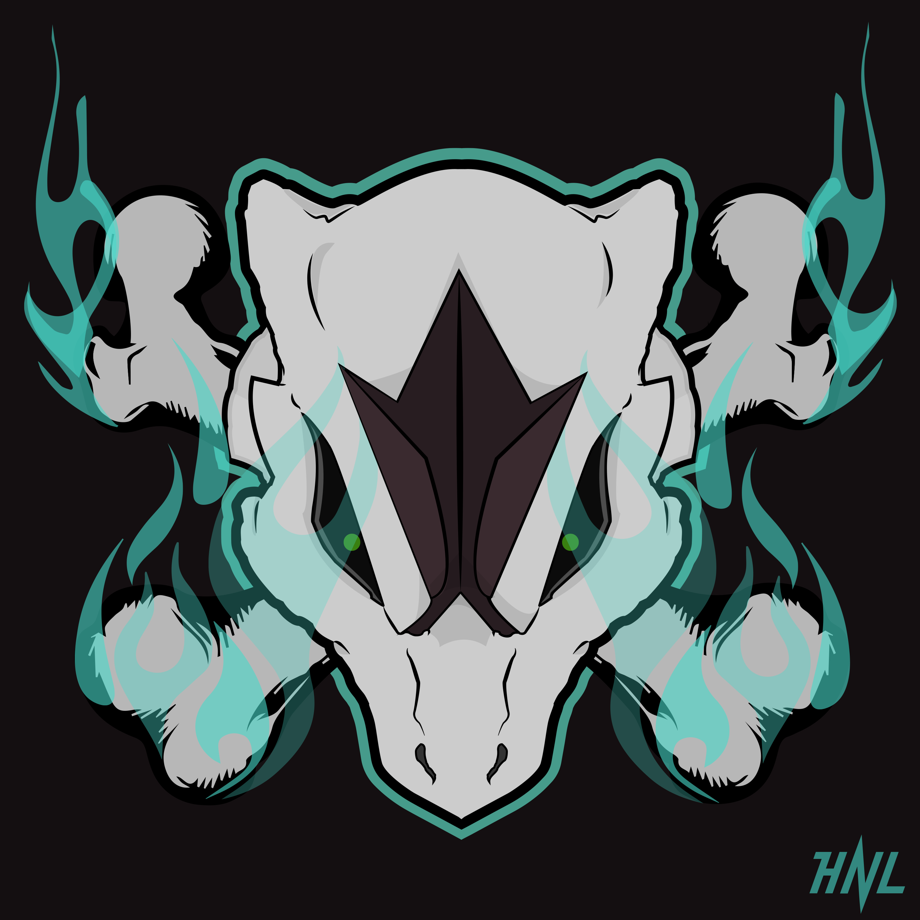 3000x3000 Alolan Marowak Wallpaper