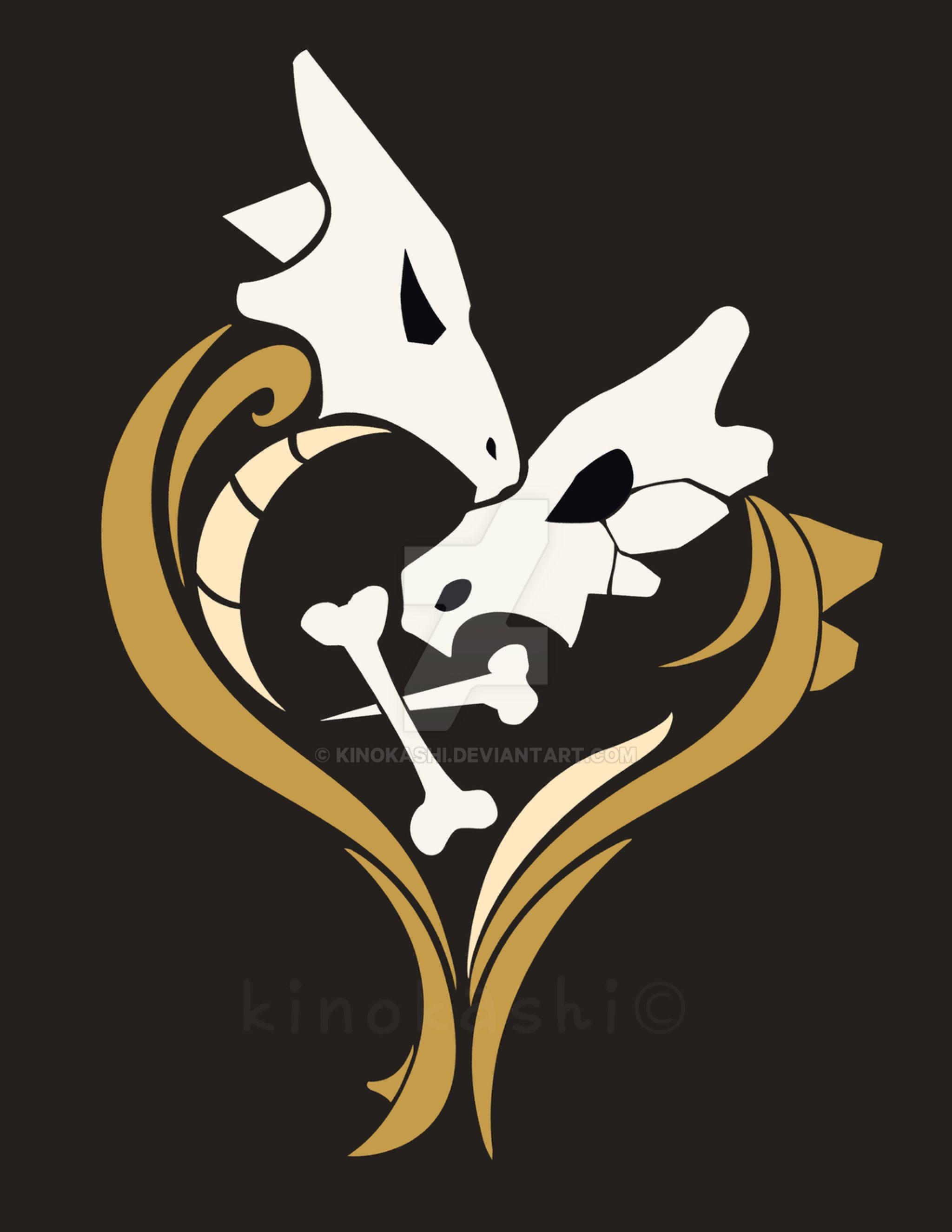 2048x2650 Lone Hearted Cubone and Marowak