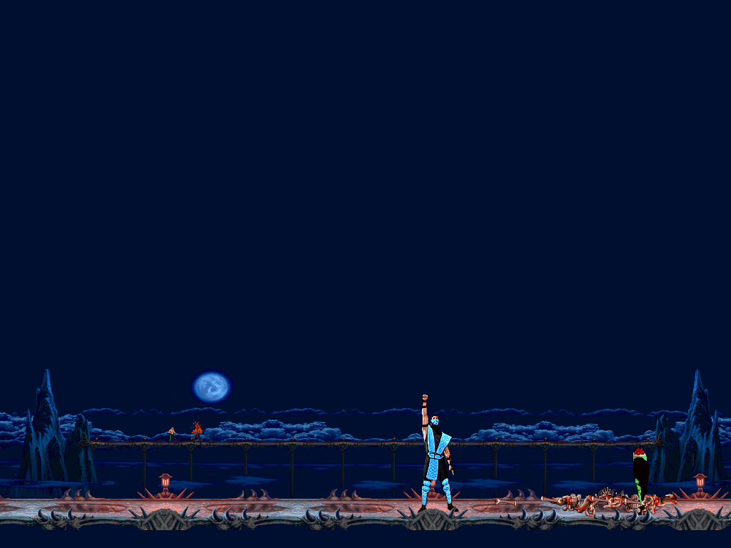 1024x768 Retro: Mortal Kombat desktop PC and Mac wallpaper
