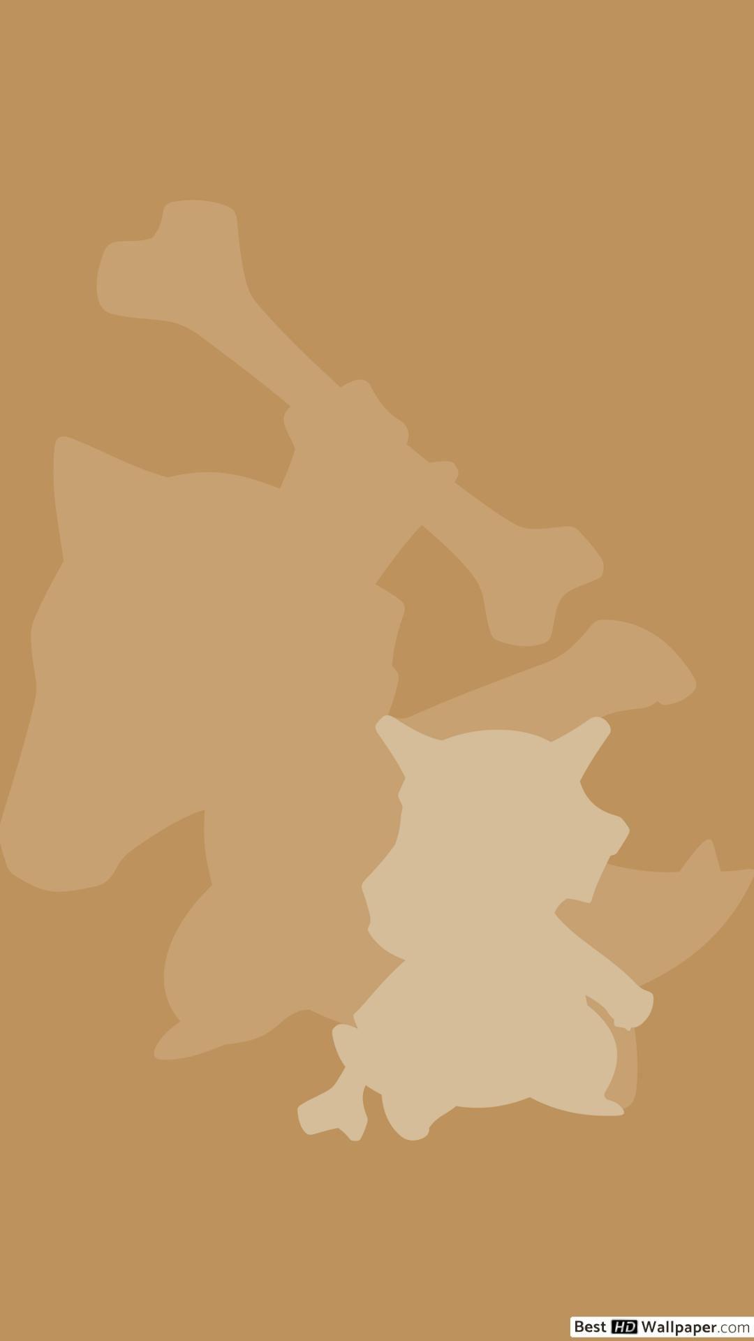 1080x1920 Cubone and Marowak of Pokeman HD wallpaper download