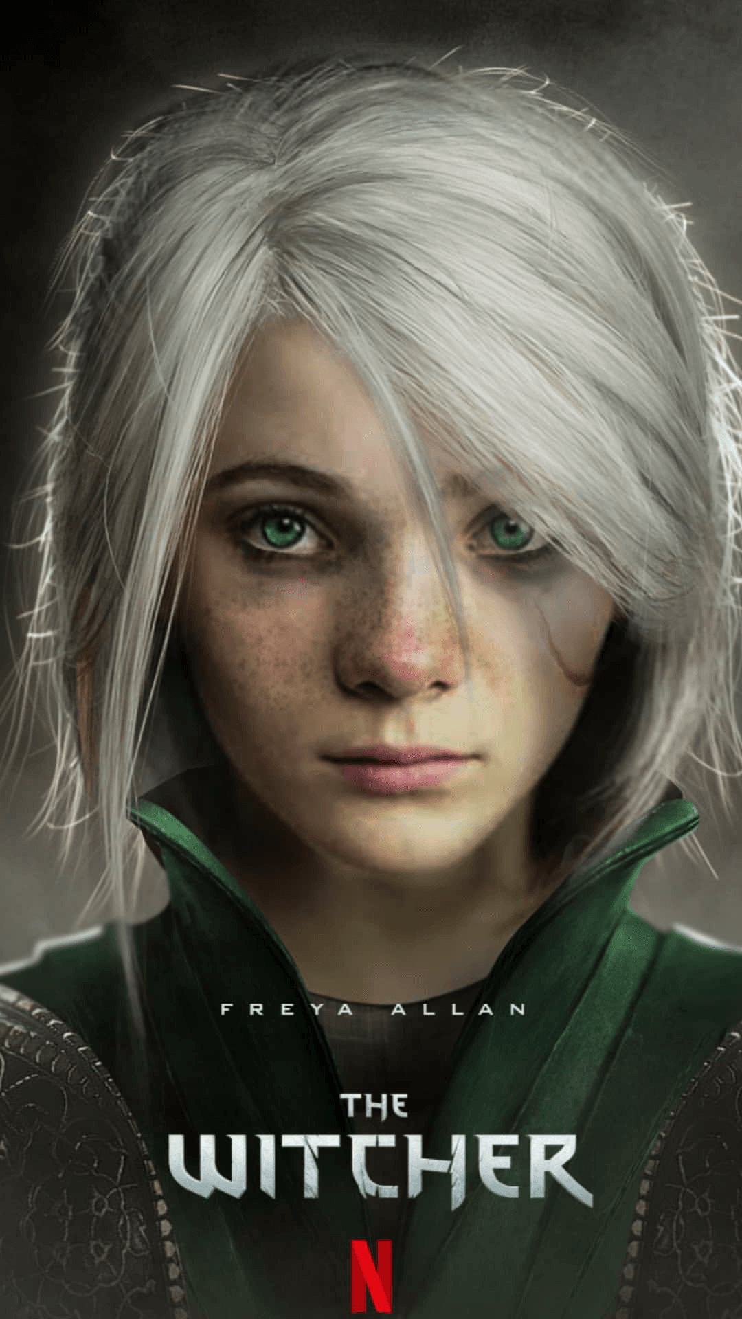 1080x1920 4K Freya Allan Wallpaper