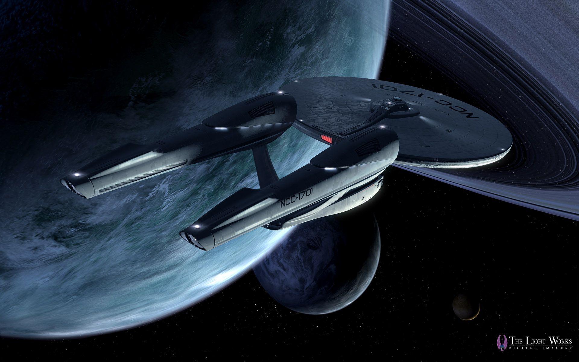 Starship Enterprise Wallpaper 4k