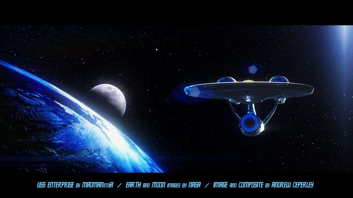 1440x810 USS Enterprise Wallpaper