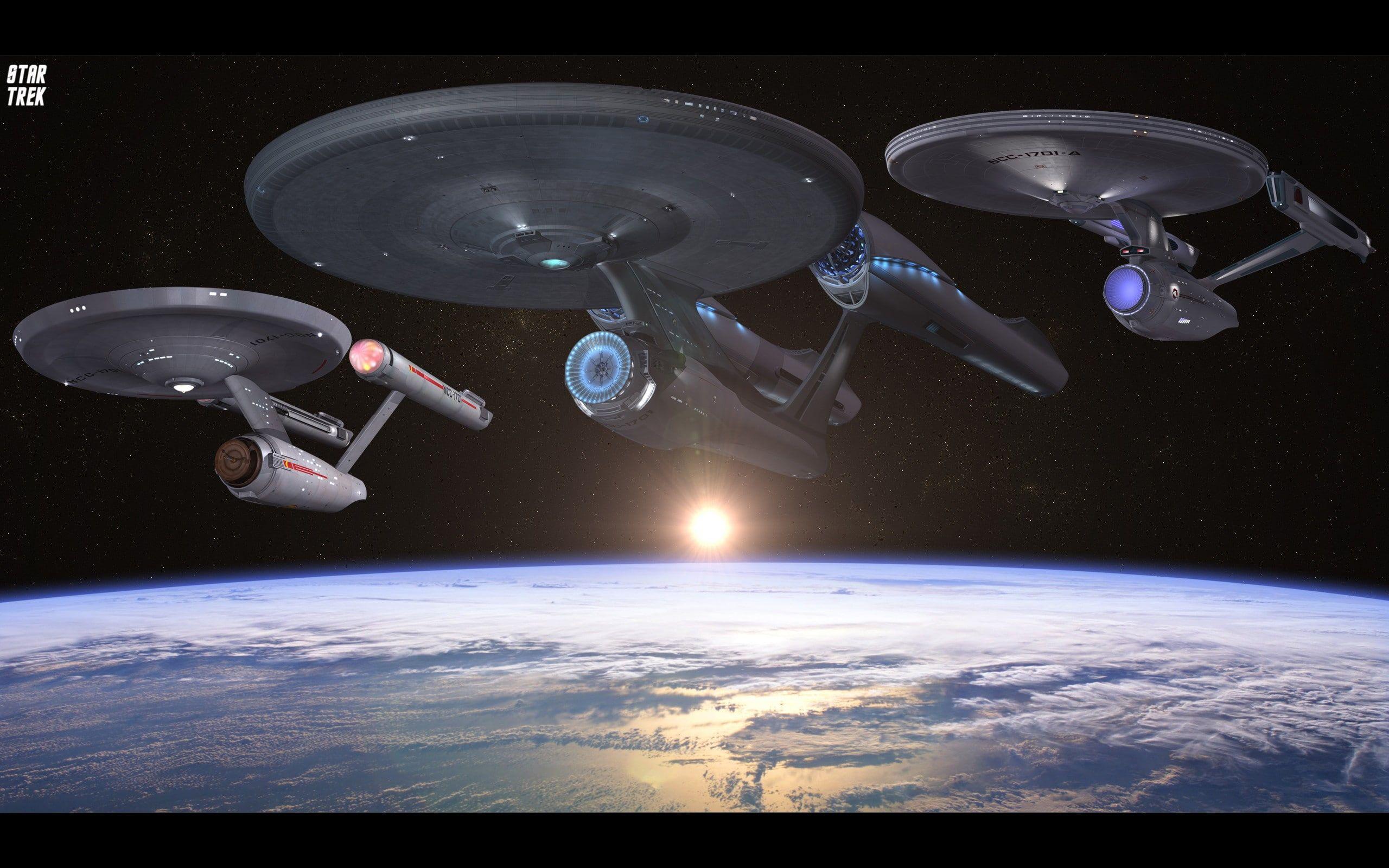 2560x1600 Uss Enterprise Star Trek 2016