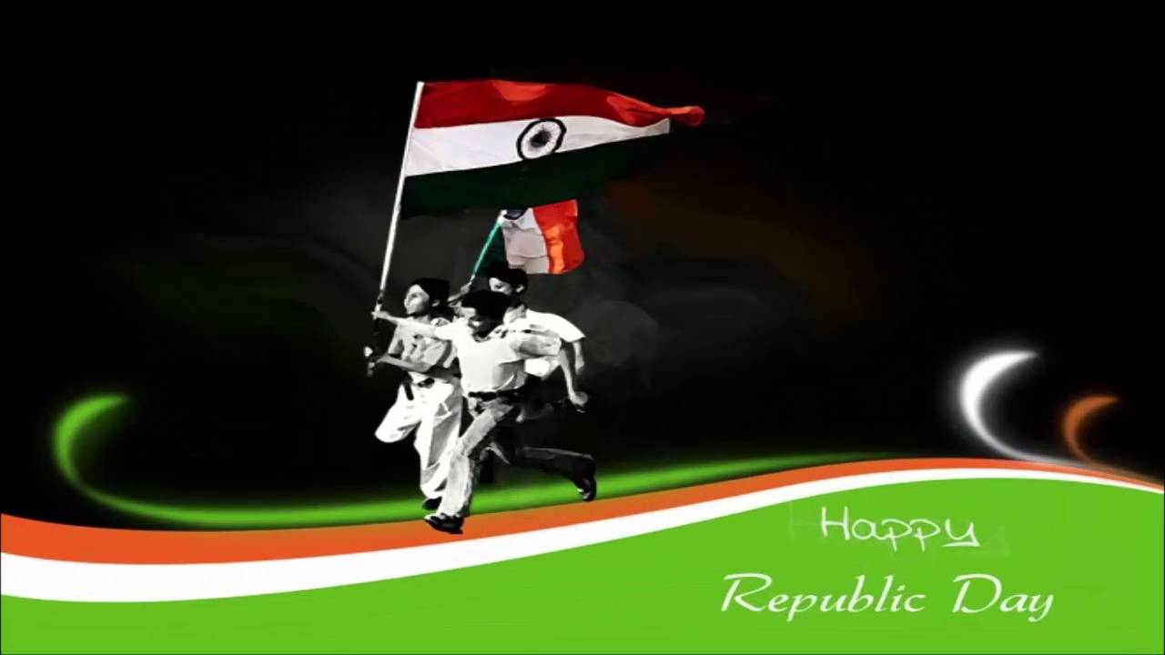 1280x720 Happy Republic day 2016 26 jan Wishes Wallpaper Image Photo