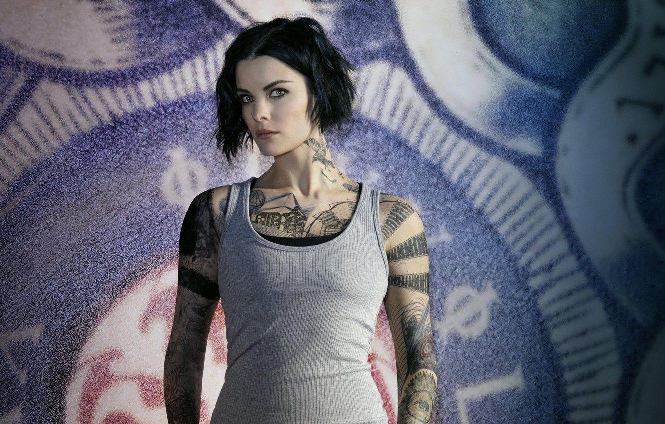 1332x850 Wallpaper look, pose, tattoo, the series, Jaimie Alexander, Jamie