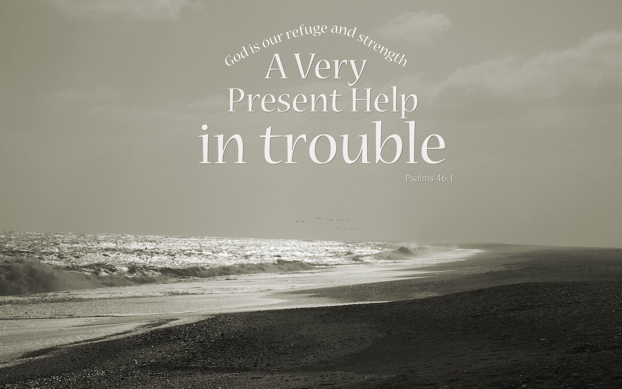 2500x1563 Psalms 46:1 Nature & Bible Desktop Background / Wallpaper